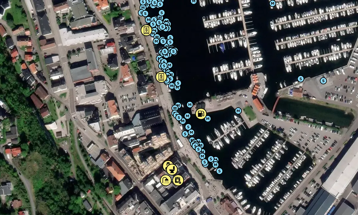 Satelite image of Holmestrand