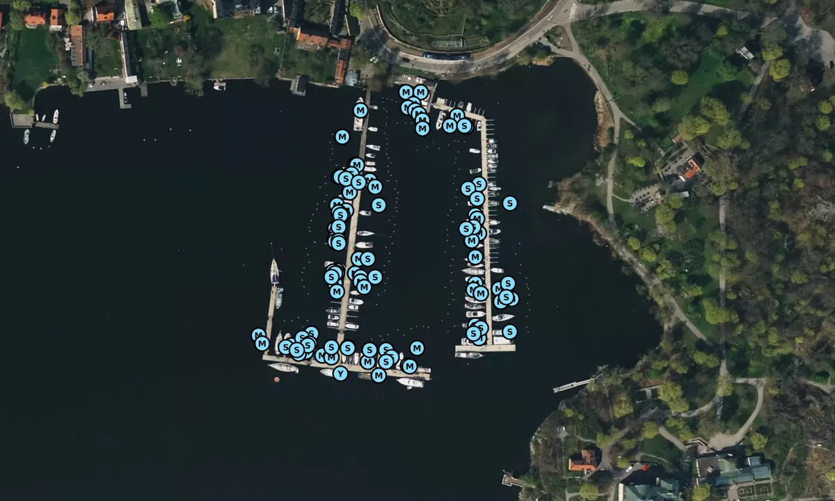 Satelite image of Navigationssällskapet Djurgårdshamnen