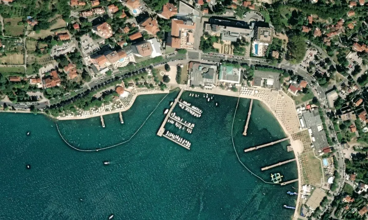 Flyfoto av Portorose